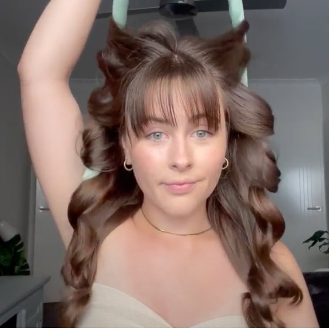 Our go to - the Heatless Hair Curler - Strands of Silk