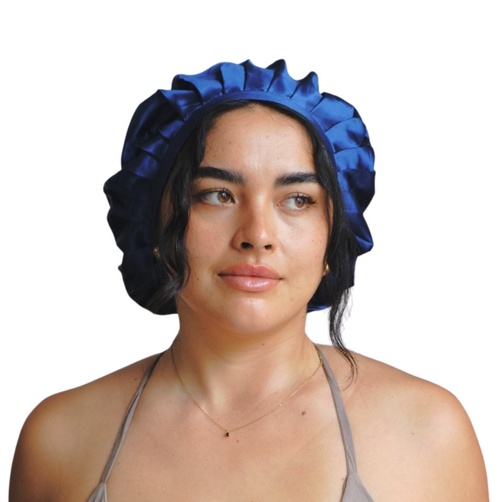 Silk sleeping cap