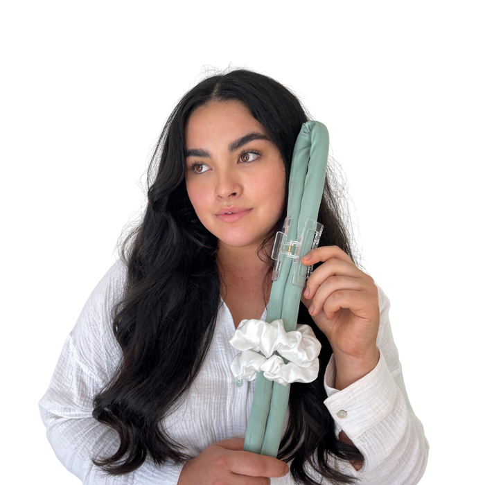 Heatless hair curling kit
