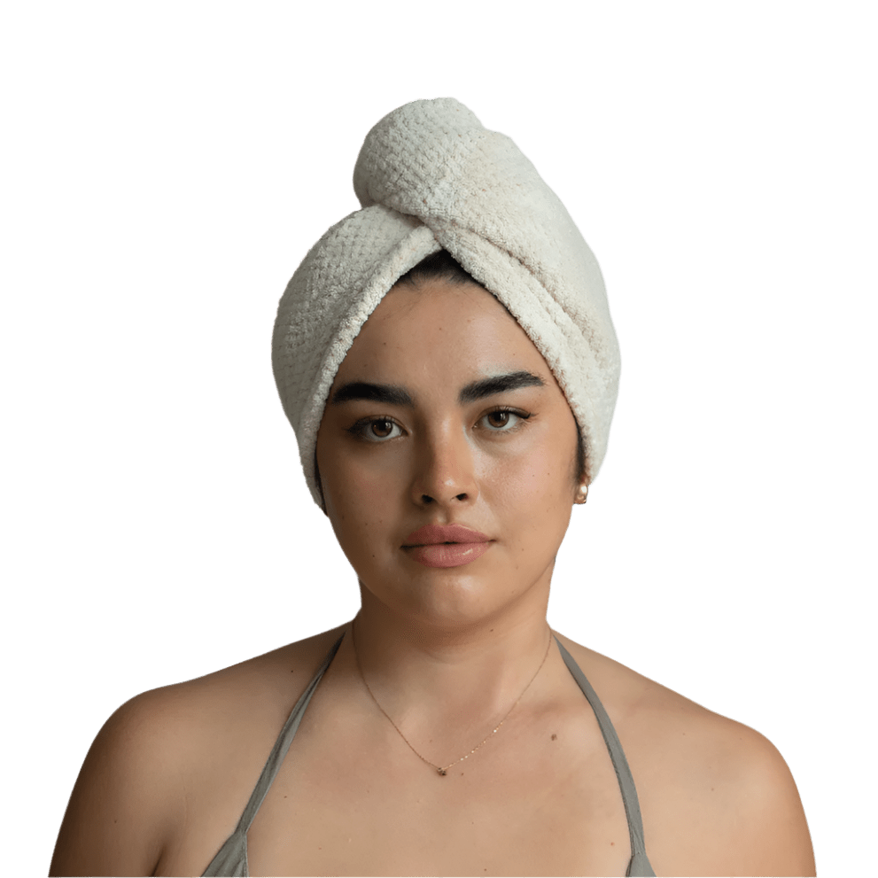 Waffle Deluxe Towel Wrap - Strands of Silk