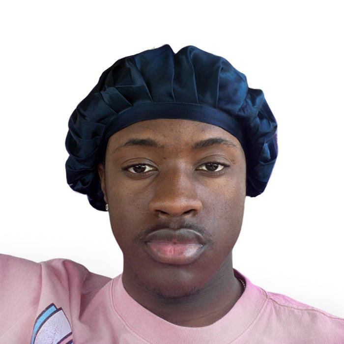 Satin Bonnets Silk Cap For Hair Men's Silk Sleeping Cap Mens Silk